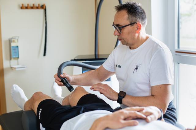 Kältetherapie mit Kaltluft in der Praxis